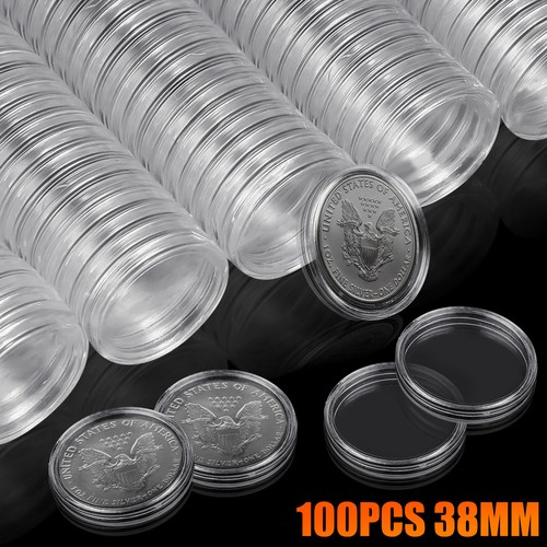 100pcs 38mm coin - 100pcs,